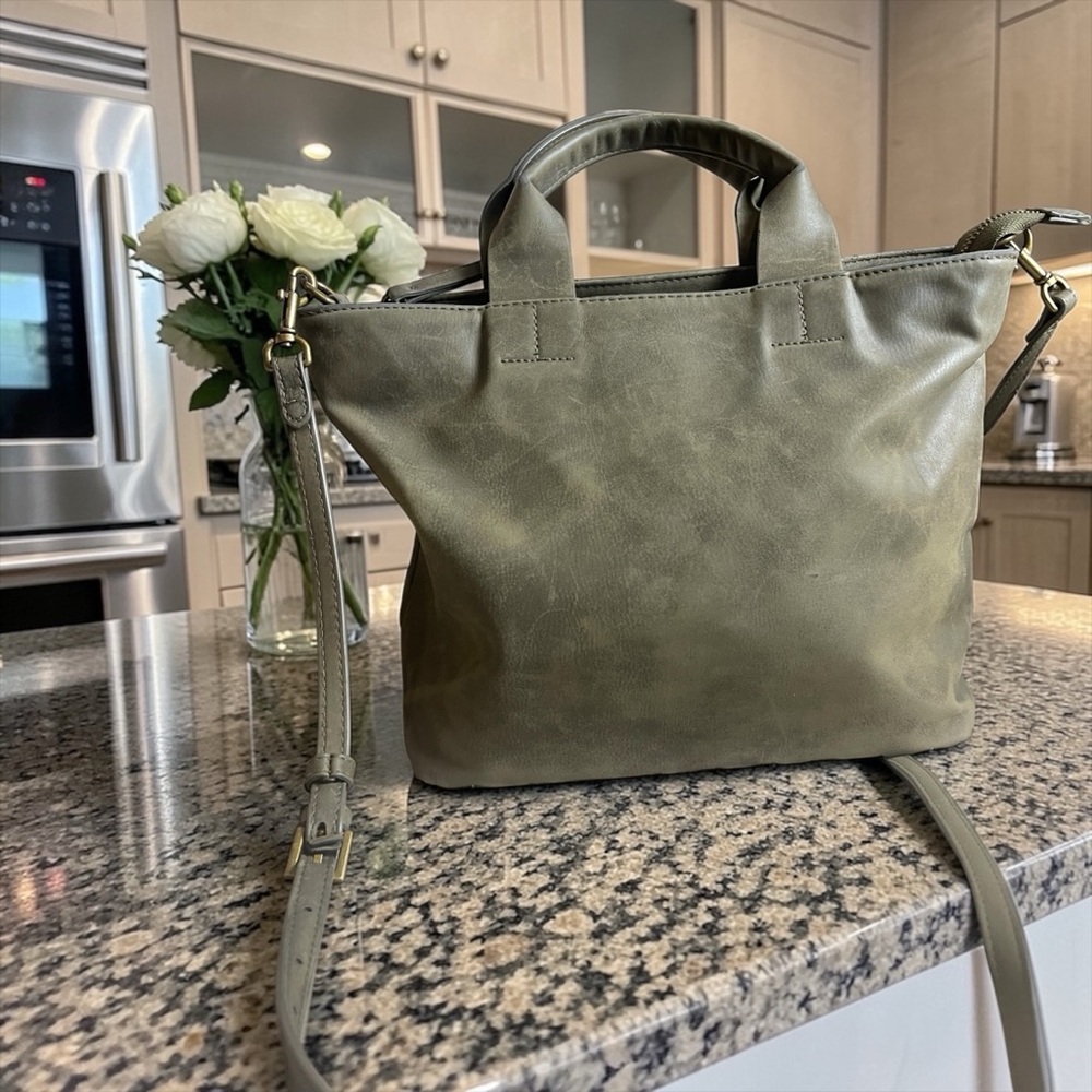 Universal Thread Sage Green Tote Bag - Picture 1 of 8